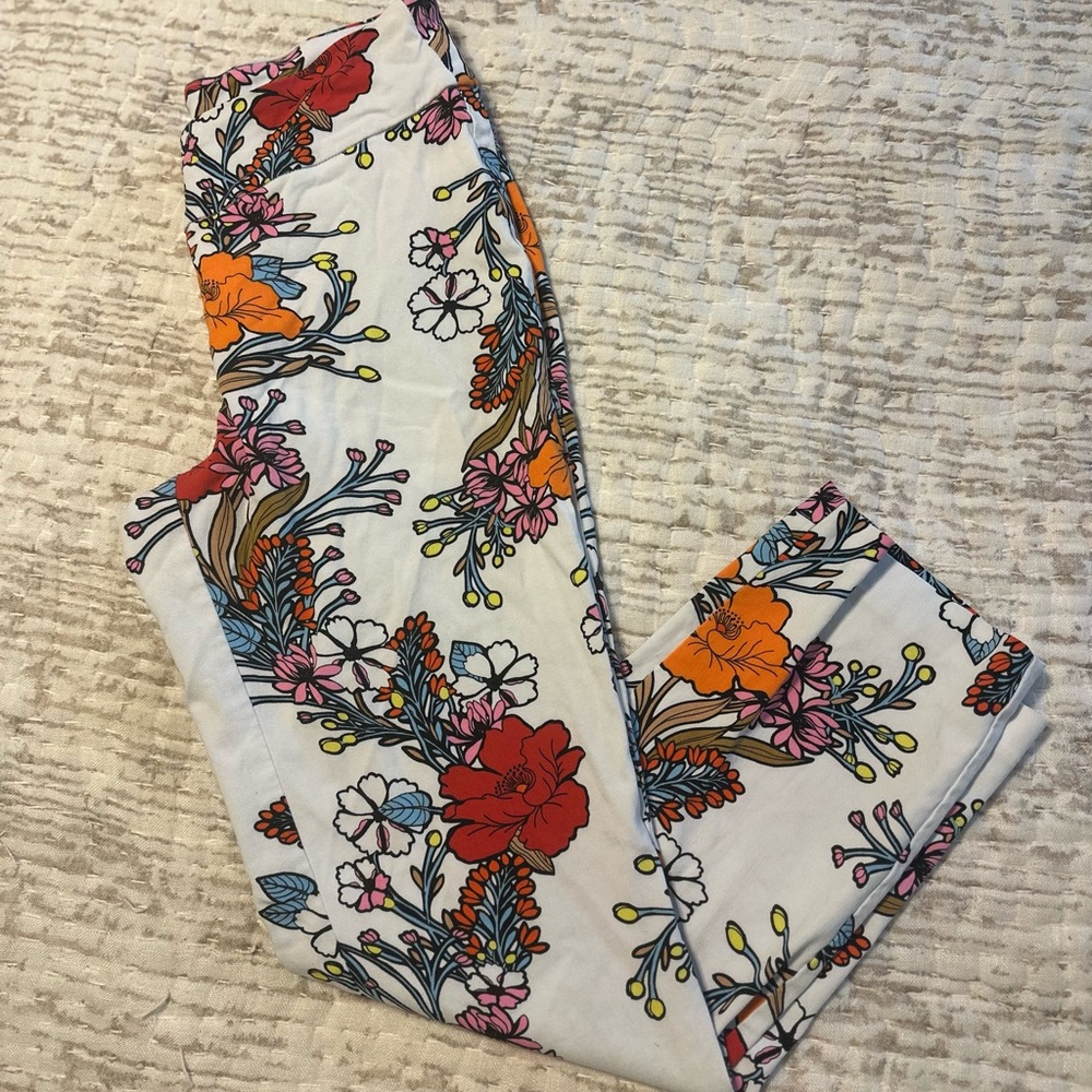 Floral Summer Pants 10